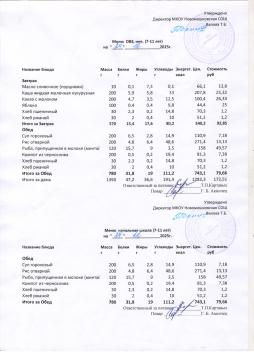 Меню на 24.12.2025 (7-11 лет)