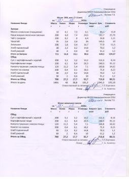 Меню на 13.03.2026 (7-11 лет)