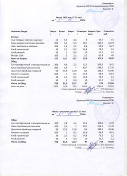 Меню на 05.11.2025 (7-11 лет)