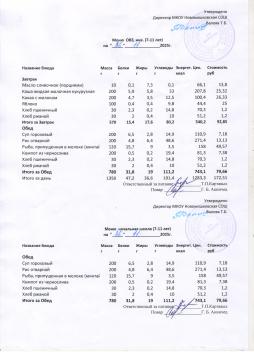 Меню на 26.11.2025 (7-11 лет)